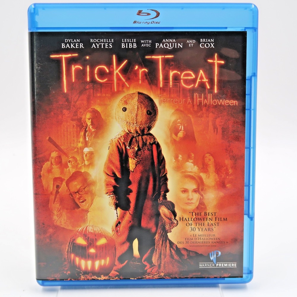 Trick r Treat Blu-ray Disc 2009 Horror Anthology Film Anna Paquin Brian Cox